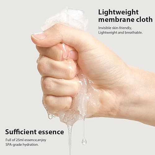 Kaely 10 Pack Variety Sheet Masks, Spa Party Face Masks for Kids Skin Care, Facial Mask Skincare Set Korean, Moisturize Nourish for All Skin Types, Birthday Gifts for Women Men Girls, Set01 - 10 Count (Pack of 1) - 10Pcs-Set01-Variety thumbnail 6