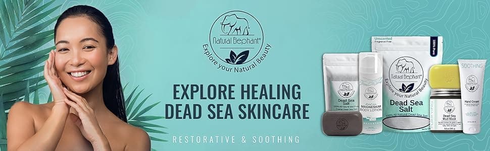 Natural Elephant Dead Sea Salt for Soaking & Bathing | 1 Pound Bag (16oz) | Fine Grain | 100% Natural and Pure thumbnail 7