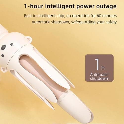 PretiHom Fully automatic lazy curling stick, electric rotary curler, large curling without damaging hair 32mm Comfort Hair Curler thumbnail 4