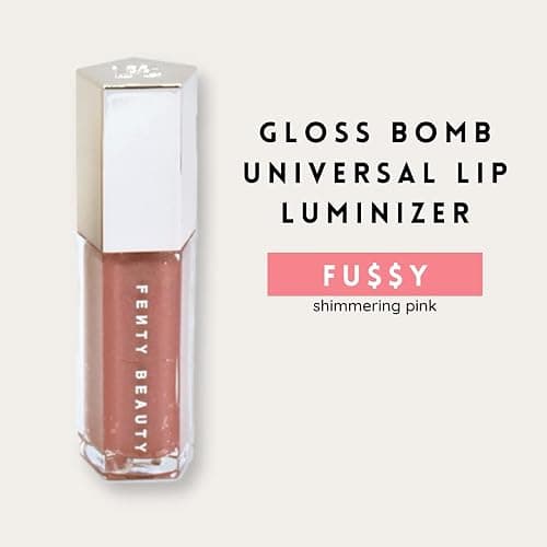 Gloss Bomb Universal Lip Luminizer - 02 Fussy by Fenty Beauty for Women - 0.3 oz Lip Gloss thumbnail 2