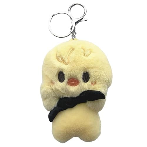 sunlelekz Stray Hyunjin Felix Plush Keychains - Inspired Character Keyrings for STAYs - Image 1