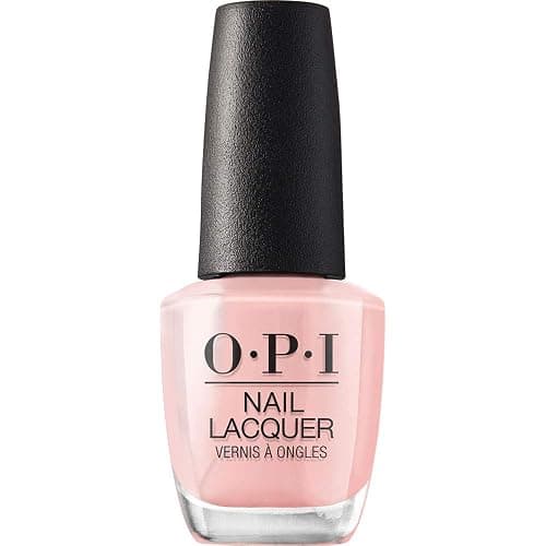 OPI Nail Lacquer Nail Polish | Sheer Light Nude Pink Crème Chip Resistant Nail Polish | Fast Drying, Streak Free - Image 1