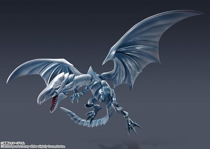TAMASHII NATIONS - Yu-Gi-Oh! Duel Monsters - Blue-Eyes White Dragon, Bandai Spirits S.H.MonsterArts Action Figure thumbnail 2