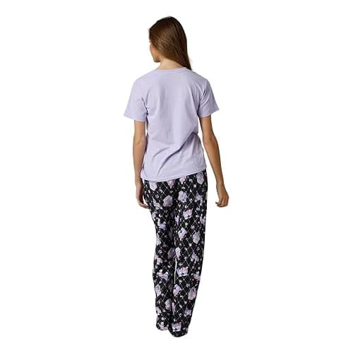 Bioworld Kuromi & My Melody Women's Lavender Sleepwear Set thumbnail 4