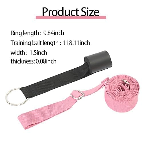 tchrules Door Leg Stretcher, Door Flexibility & Stretching Leg Strap - Great for Ballet Cheer Dance Gymnastics or Any Sport Leg Stretcher Door Flexibility Trainer Premium Stretching Equipment thumbnail 3