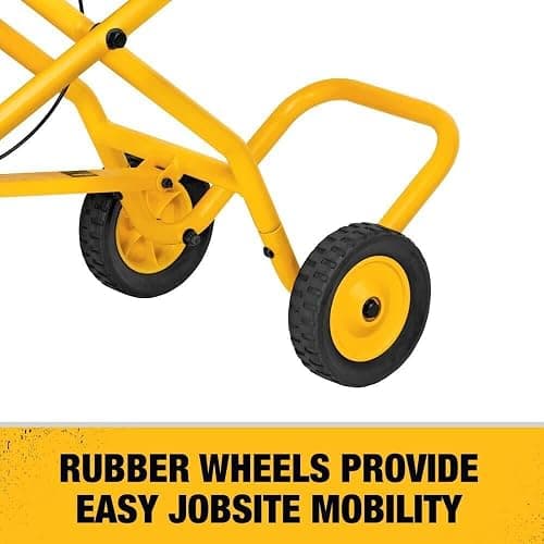 DEWALT Miter Saw Stand With Wheels (DWX726), Yellow thumbnail 5