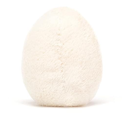 Jellycat Amuseables Boiled Egg Happy Stuffed Toy, Small 5.5 inches - Food Plush - Fun Gift Idea thumbnail 4