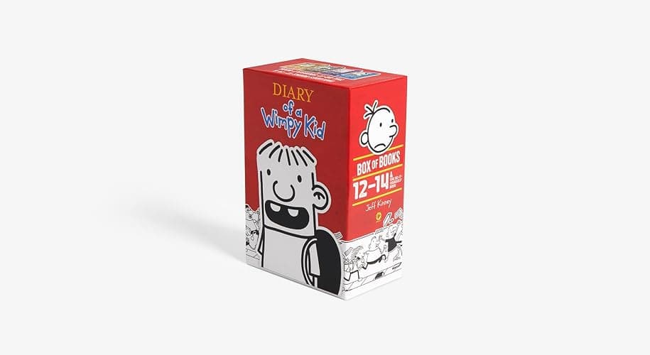 Diary of a Wimpy Kid Box of Books 12-14 Plus The Wimpy Kid Do-It-Yourself Book: Hardcover Gift Set thumbnail 3