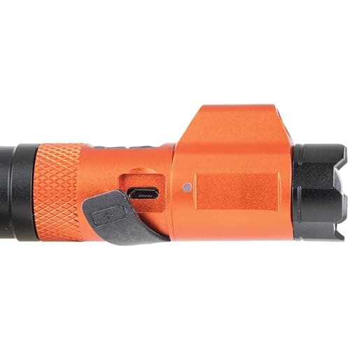 Klein Tool 56040 LED Rechargeable Flashlight, 350 Lumens, Twist Focus, Laser Pointer, Hands-Free, USB Charging Cable, for Work and Outdoor thumbnail 10