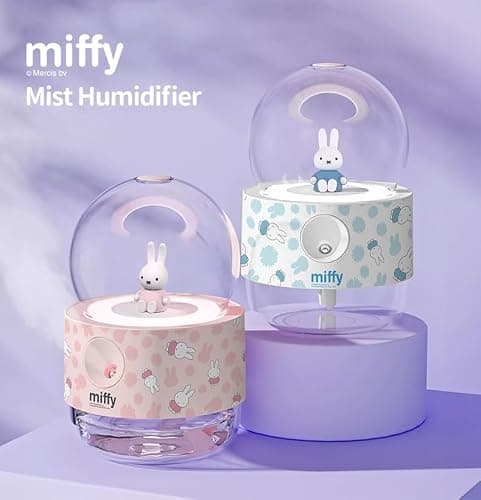 Miffy Crystal Ball Mist Humidifier - Romantic Gift Choice-(White Blue) thumbnail 7