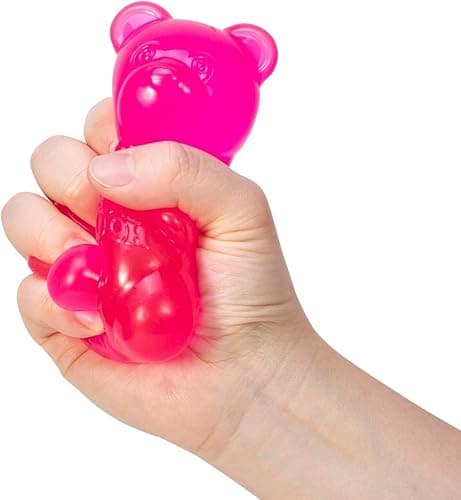Schylling NeeDoh Gummy Bear - Sensory Fidget Toy - Assorted Colors - Ages 3 to Adult (Pack of 2) thumbnail 7