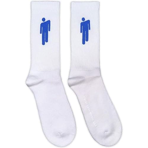 Billie Eilish Blue Blohsh Womens Terry Socks One Size thumbnail 2