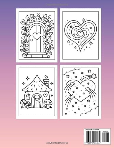 Tiny Hearts & Enchanted Worlds: A Magical Coloring Journey Through Fantasy, Peace, and Imagination (Tiny Hearts Collection) thumbnail 2
