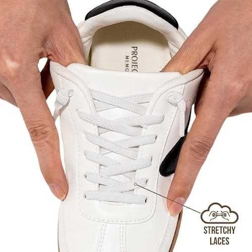 3. Project Cloud Kids Shoes for Girls & Boys - Non-Slip Memory Foam Girls Shoes - Lightweight Lace-Up Boys Fashion Sneakers Trendy (Little Irita) thumbnail 7