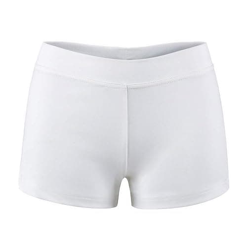 SUPRNOWA Boy Cut Low Rise Booty Shorts - Spandex Active Dance Yoga Workout Fitness Shorts for Women thumbnail 4