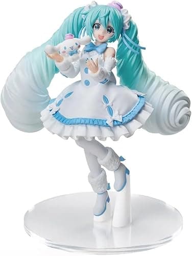 Thunder Tech Hatsune Miku Series Luminasta Hatsune Miku x Cinnamorol White Dress Ver. - Image 1