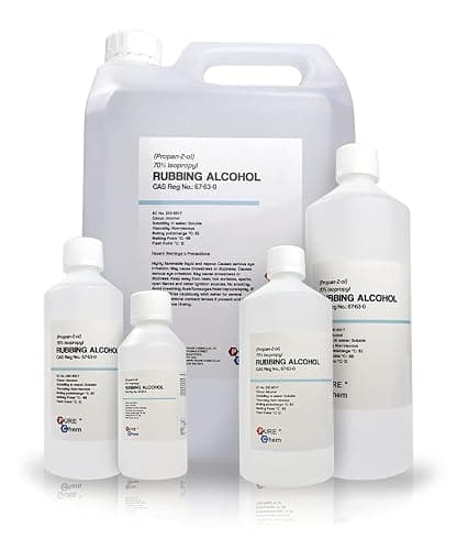 Rubbing Alcohol 70% IPA Isopropanol Alcohol - Pure Chem (White) 250ml thumbnail 3