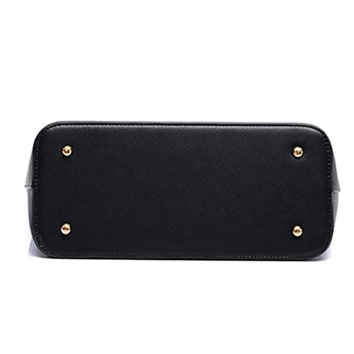 LIRENSHIGE Handbags for Women, Tote Bag Soft PU Leather Large Capacity Ladies Handbag Womens Top Handle Shoulder Bag For women Black Handbag thumbnail 3