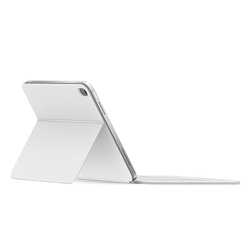 Apple Magic Keyboard Folio: tastiera e custodia per iPad (A16) e iPad (10ª generazione), design in due pezzi con tastiera staccabile e custodia che si aggancia magneticamente, Arabo – Bianca thumbnail 4