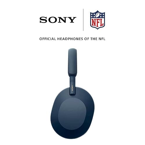 Sony WH-1000XM5 Premium Noise Canceling Headphones, Auto NC Optimizer, 30-Hour Battery, Alexa Voice Control, Midnight Blue thumbnail 8