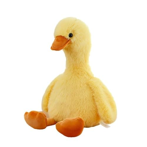 Gwxqybfe Duck Stuffed Animal, Stuffed Duck Plush Toys, Birthday for Kid Boys Girls (10inch-Yellow) - Image 1