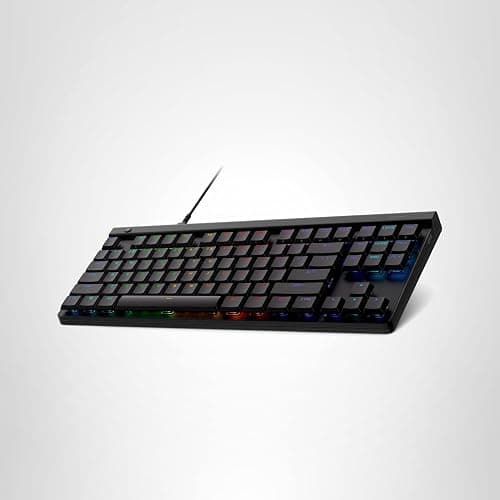 Logitech G515 TKL Wired Low Profile Gaming Keyboard, Fully Customizable RGB, Double-Shot PBT Keycaps, Tactile/Brown Switches - Black thumbnail 9