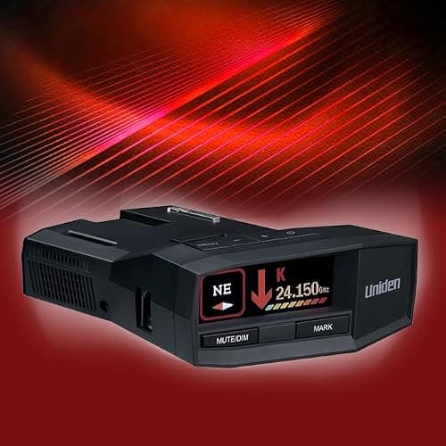 UNIDEN R8 Extreme Long-Range Radar/Laser Detector, Dual-Antennas Front & Rear Detection w/Directional Arrows, Built-in GPS w/Real-Time Alerts, Voice Alerts, Red Light Camera and Speed Camera Alerts thumbnail 8