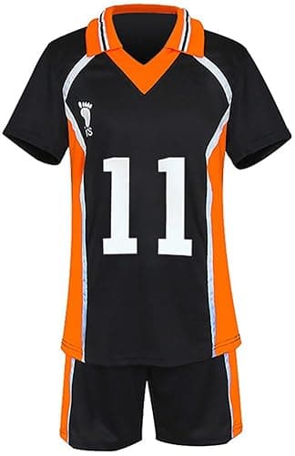 Gurbanton Anime Costume Jersey Karasuno High School Volleyball Uniform Cosplay Shirt Shorts - Image 1