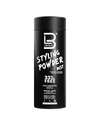 L3 Level 3 Styling Powder - Natural Look Mens Powder - Easy to Apply with No Oil or Greasy Residue (Small - 30 Grams) thumbnail 8