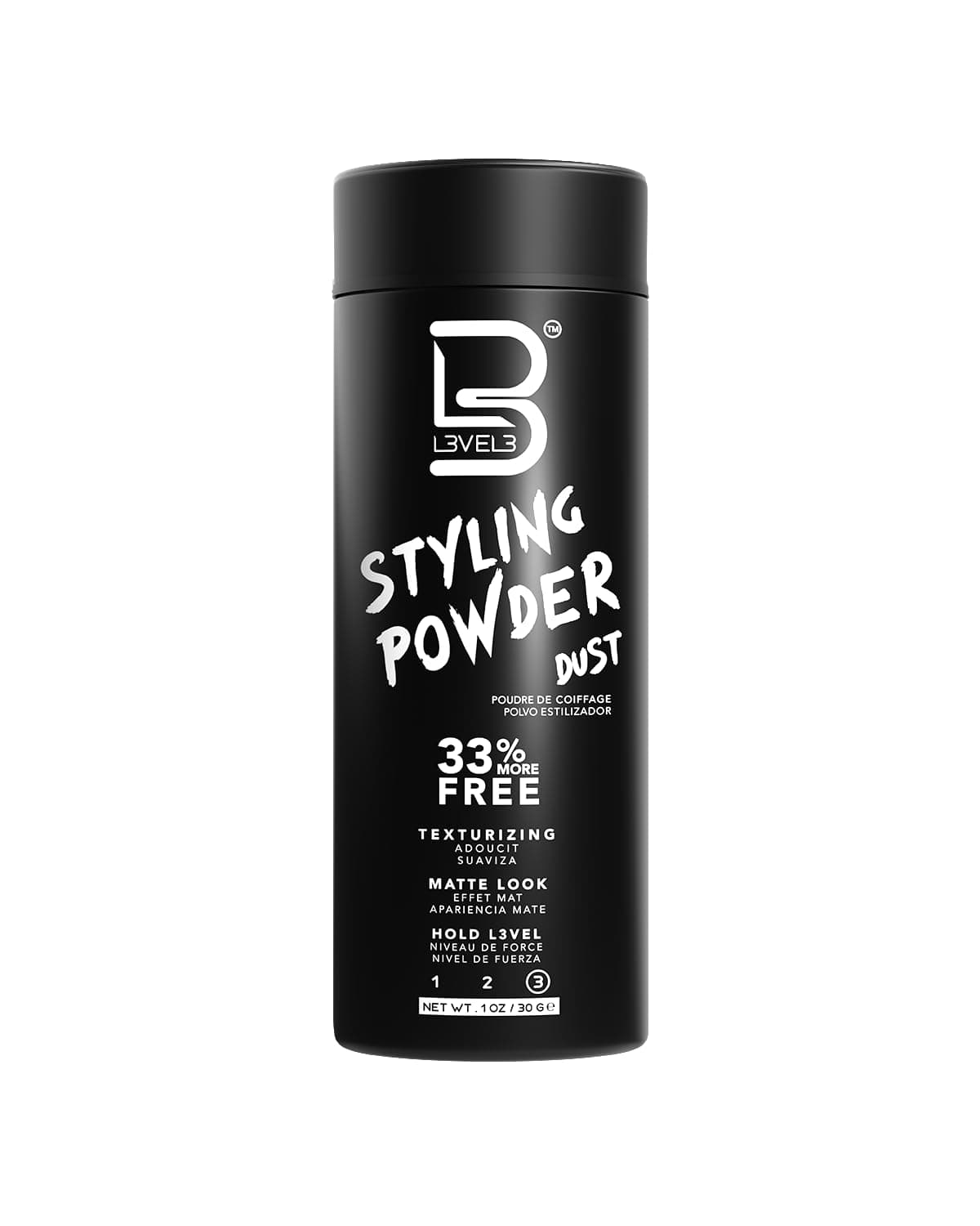 L3 Level 3 Styling Powder (Small 30 Grams) 1.05 Ounce (Pack Of 1) Black thumbnail 8