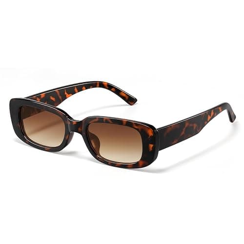 JASPIN Rectangle Sunglasses for Women Men Trendy Y2k Retro 90s Sun Glasses UV Protection Cool Square Frame - Image 1