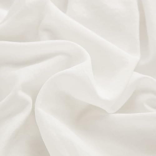 Boho White Body Pillowcase 20x54in - Ruffled Fringe Decor Sham thumbnail 9