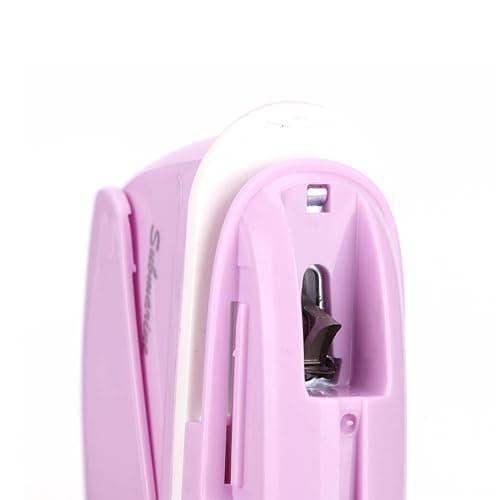 EIMSOAH Stapleless Stapler, Labor Saving Ergonomic Handle Safe for Children No Staple Binding Up to 8 Sheets, with Strong ABS Material, for Office School Home Use (Purple) thumbnail 9