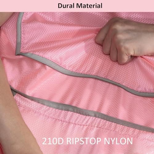 4pcs Packing Cubes, Compression Packing Cubes for Travel compression bags for Packing Organisers Expandable Storage Travel Accessories Luggage-Pink thumbnail 5