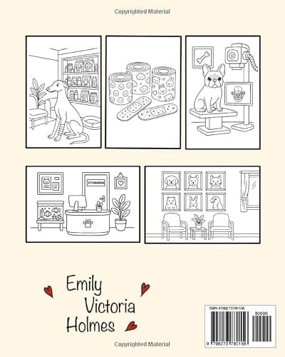 Veterinary Cosy Colouring Moments.: A Colouring Journey for Animal Lovers. thumbnail 2