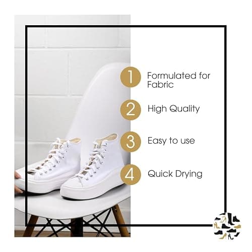 Shoe Clinic Fabric Cleaning Kit | For Shoes, Boots, Sneakers, & More | Includes Fabric Cleaner & Brush thumbnail 5