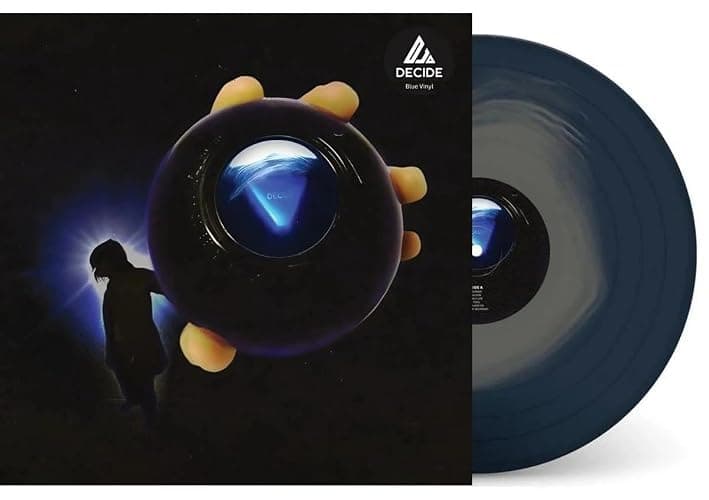 Djo: 2 Record Album Collection - Decide and The Crux - Blue Swirled and Black Colored Discs - Joe Keery P/K/A Djo thumbnail 2