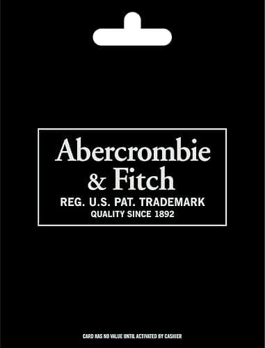 Abercrombie & Fitch Physical Gift Card - $50 - Image 1