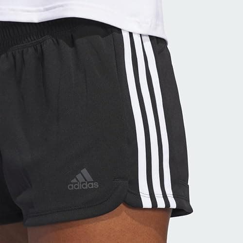 adidas Women's Pacer 3-Stripes Knit Shorts thumbnail 8