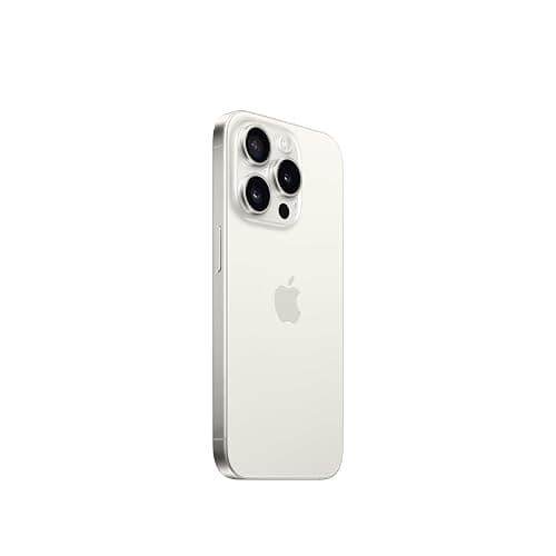 Apple iPhone 15 Pro 128 GB - Titan Weiß (Generalüberholt) thumbnail 2