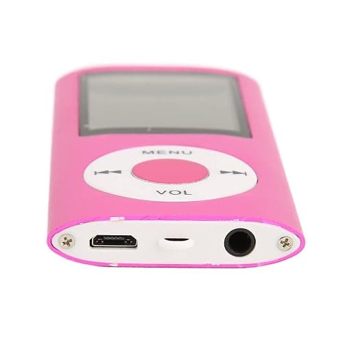 MP3 Player with Bluetooth, Music Player with Built-in HD Speaker, 1.8 Inch LCD Screen, HiFi Sound, Earphones Included, Support up to 64GB, for Students Running Walking(Pink) thumbnail 7