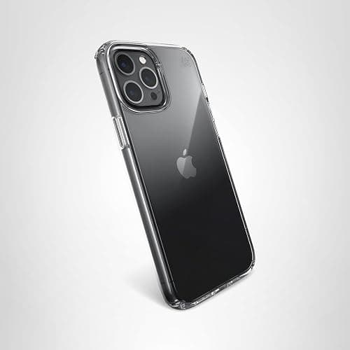 Speck Products Presidio Perfect-Clear iPhone 12 Pro Max Case, Clear/Clear thumbnail 5