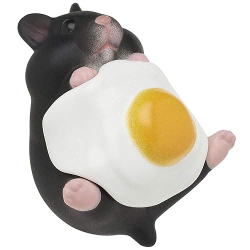 Kitan Club Hamster 'N Egg Plastic Toy - Blind Box Includes 1 of 6 Collectable Figurines - Fun, Versatile Decoration - Authentic Japanese Design - Made from Durable Plastic thumbnail 7