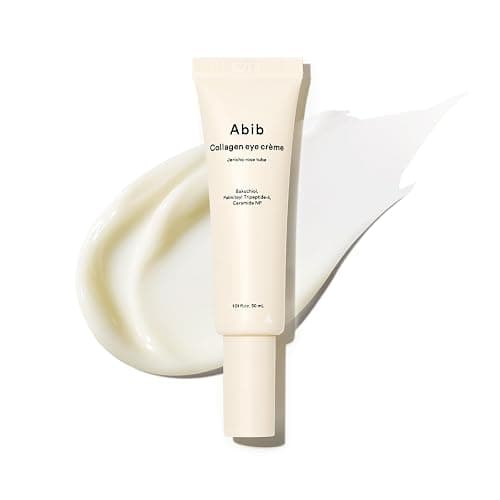 Abib Collagen Eye Cream Jericho Rose Tube for Dark Circles and Puffiness, Under Eye Fine Lines - Image 1