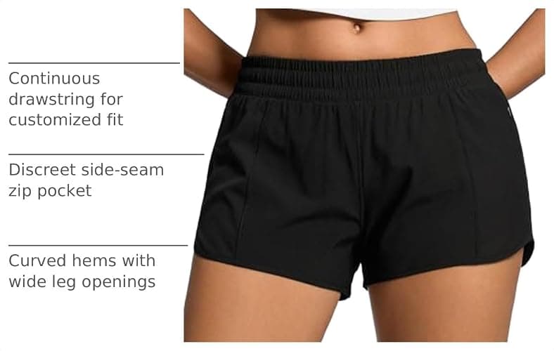 Black Athetic Shorts thumbnail 4