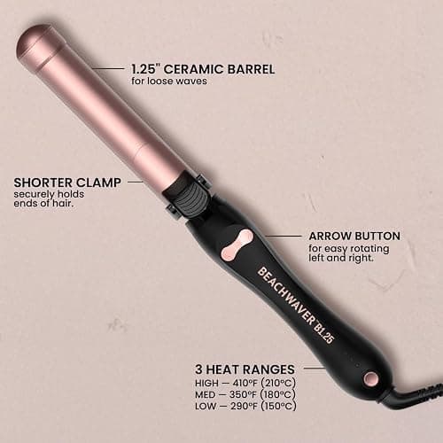 Beachwaver B1.25 Midnight Rose thumbnail 5