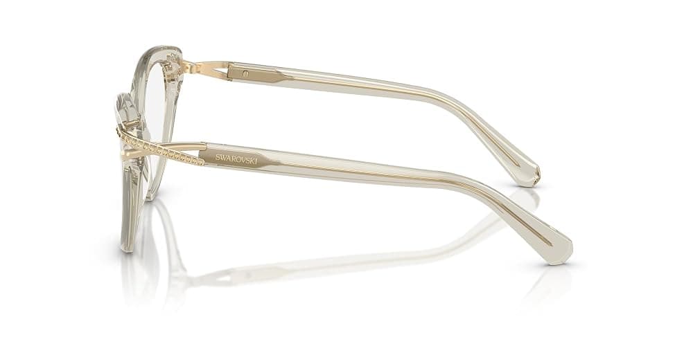 Swarovski womens Sk2030 Cat Eye Prescription Eyewear Frames thumbnail 3