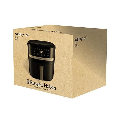 Russell Hobbs Air Fryer XXL 8,3L Rapid Air (Compact, Silencieux, Pizza Ø 26cm) Friteuse sans huile (9-en-1, Cuit, gril, rôtit et plus, économe, tactile,arrêt auto, compatible lave-vaisselle) 27632-56 thumbnail 13