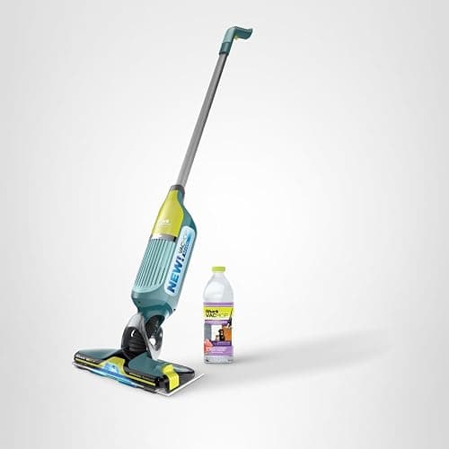Shark VACMOP Reveal Cordless Vacuum & Spray Mop, Green, VM401 | Hard Floor Cleaner, Powerful Suction, Illumination Light, 4 Disposable Pads, 12oz Pet Cleaning Solution thumbnail 13