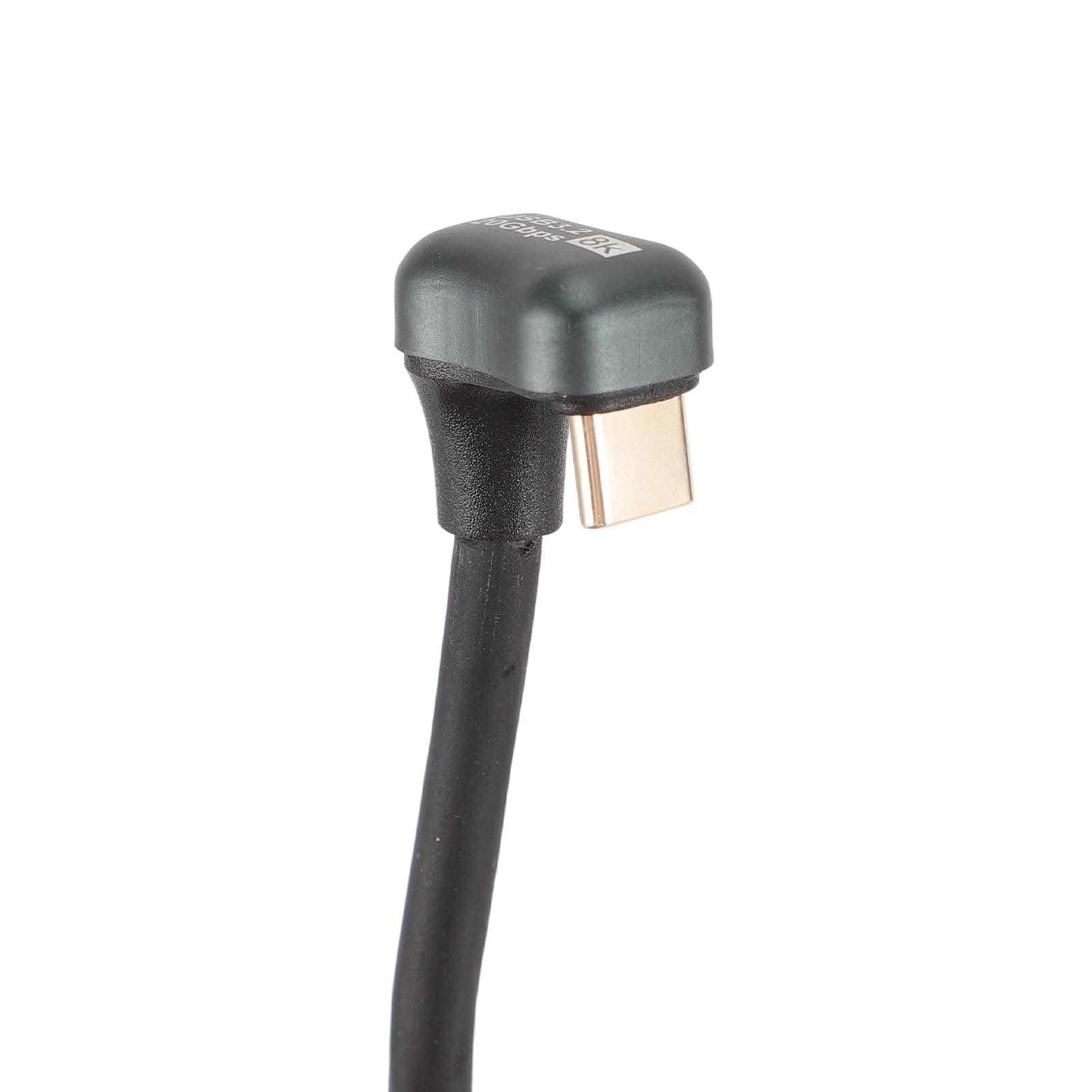 Cable USB C a USB C, Cable en Espiral de Resorte USB C a USB C Extensible de Doble Cabezal USB3.2 Portátil con Carcasa de Aleación de Aluminio para Concentrador (C macho a C thumbnail 7